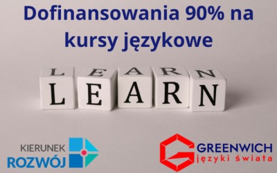 Jak skorzystać z dofinansowania 90% na kursy językowe?